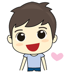 Southern boy is cheerful.