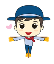 Southern boy is cheerful. sticker #6947852