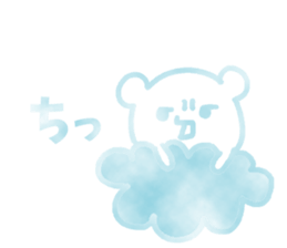 Sticker of the cloud sticker #6948539