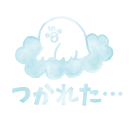 Sticker of the cloud sticker #6948540