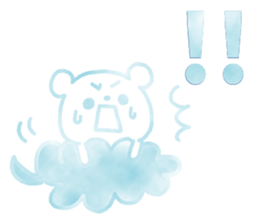 Sticker of the cloud sticker #6948543