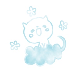 Sticker of the cloud sticker #6948547