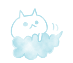 Sticker of the cloud sticker #6948573