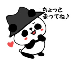 HAT PANDA! sticker #6948736