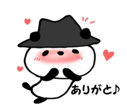 HAT PANDA! sticker #6948749