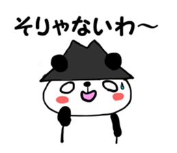 HAT PANDA! sticker #6948755
