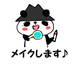 HAT PANDA! sticker #6948756