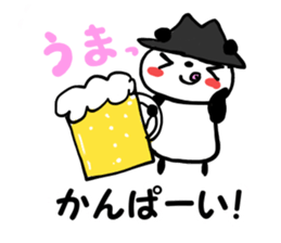 HAT PANDA! sticker #6948757