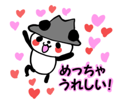 HAT PANDA! sticker #6948764