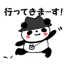 HAT PANDA! sticker #6948767