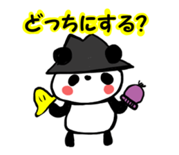 HAT PANDA! sticker #6948768