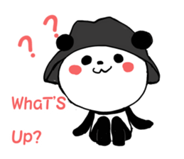 HAT PANDA! sticker #6948774