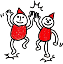 A lot of various creatures sticker #6948821