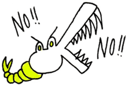 A lot of various creatures sticker #6948835