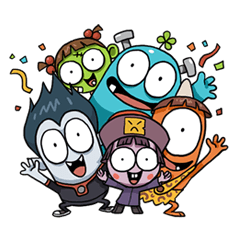 Animation Spookiz Stickers!