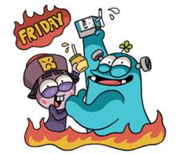 Animation Spookiz Stickers! sticker #6948965