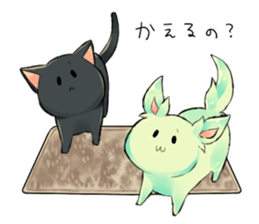 The girl is busy!! sticker #6949077