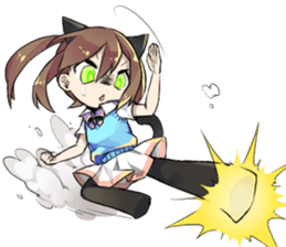 The girl is busy!! sticker #6949090