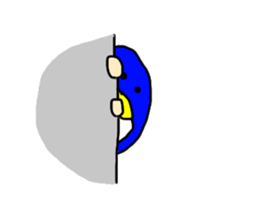 man of penguin sticker #6949149