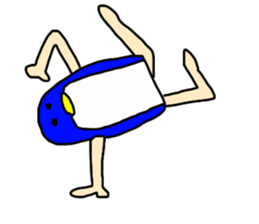 man of penguin sticker #6949161