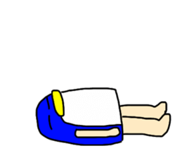 man of penguin sticker #6949165