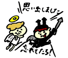 Tamu's angels and demons sticker #6949369