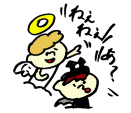Tamu's angels and demons sticker #6949370