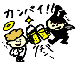 Tamu's angels and demons sticker #6949375