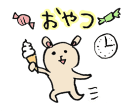 leisure & concert teddy bear sticker #6949805