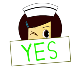 Kwanjai the Ward Nurse sticker #6950101