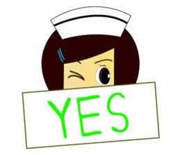 Kwanjai the Ward Nurse sticker #6950101