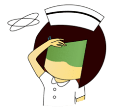 Kwanjai the Ward Nurse sticker #6950110