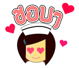 Kwanjai the Ward Nurse sticker #6950115