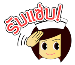 Kwanjai the Ward Nurse sticker #6950124