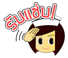 Kwanjai the Ward Nurse sticker #6950124