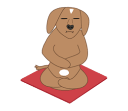 A smart dog " Mr. Jeng " sticker #6950418