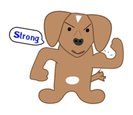 A smart dog " Mr. Jeng " sticker #6950420