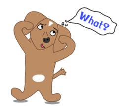 A smart dog " Mr. Jeng " sticker #6950428