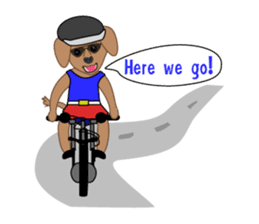 A smart dog " Mr. Jeng " sticker #6950448