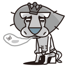 CK Lion VS Allen Bear sticker #6950541