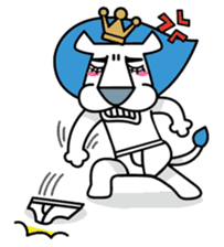 CK Lion VS Allen Bear sticker #6950543