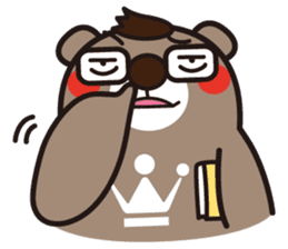 CK Lion VS Allen Bear sticker #6950548