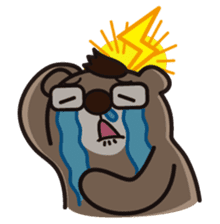 CK Lion VS Allen Bear sticker #6950549