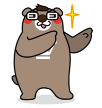 CK Lion VS Allen Bear sticker #6950554