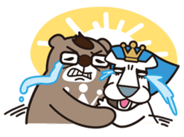 CK Lion VS Allen Bear sticker #6950564