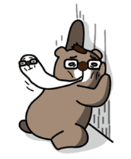 CK Lion VS Allen Bear sticker #6950571