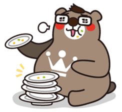 CK Lion VS Allen Bear sticker #6950572