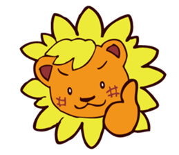 CHEERFUL LION sticker #6950703