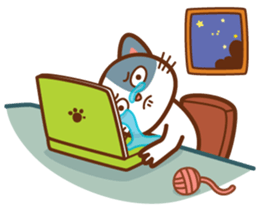 Kaw-nyo and the gang sticker #6951030