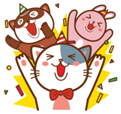 Kaw-nyo and the gang sticker #6951048